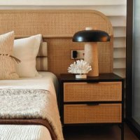 bedside lighting and cabinets - home decoration stock pictures, royalty-free photos & images