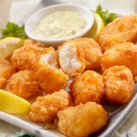 beer battered fish bites with tarter sauce - junk food stock pictures, royalty-free photos & images