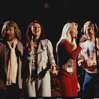 Benny Andersson, Frida, Agnetha Faltskog, and Bjorn Ulvaeus.