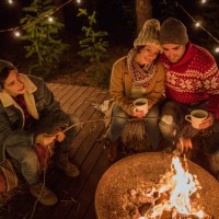 best way to spend long winter evening - garden decoration stock pictures, royalty-free photos & images