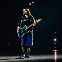 Billie Eilish performs her 'Hit Me Hard And Soft' Tour at Rod Laver Arena on March 04, 2025 in Melbourne, Australia.