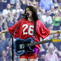 Billie Eilish performs onstage during Billie Eilish HIT ME HARD AND SOFT: THE TOUR Kick Off at Videotron Centre on September 29, 2024 in Quebec City,...