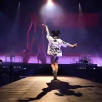 Billie Eilish performs onstage during her 