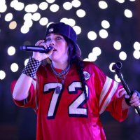 Billie Eilish performs onstage during the HIT ME HARD AND SOFT: THE TOUR at The Kia Forum on December 21, 2024 in Inglewood, California.