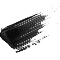 black smear mascara on white background, isolated. cosmetic make-up products for eyelashes. - fashion stock pictures, royalty-free photos & images