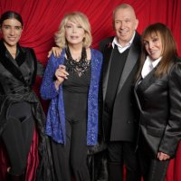 Blanca Li, Amanda Lear, Jean Paul Gaultier and Babeth Djian at Diner de la Mode as part of Paris Couture Fashion Week held at Palais de Tokyo on...