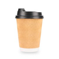 blank a coffee cup mockup isolated on white background - junk food stock pictures, royalty-free photos & images