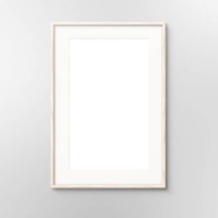 blank wooden picture frame thin with matting - home decoration stock pictures, royalty-free photos & images