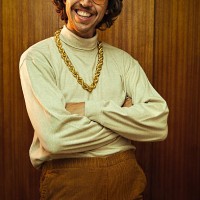 bling retro mustache man - home decoration stock pictures, royalty-free photos & images