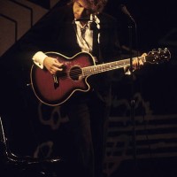 Bob Dylan during Bob Dylan in Concert - File Photos March 1987, United States.