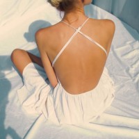 brand new pictures for my profile. woman posing in seductive dress with naked back - fashion stock pictures, royalty-free photos & images