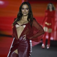 Brazilian singer Anitta presents a creation for L'Oreal Paris show 