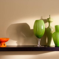 brightly colorful modern green glassware - home decoration stock pictures, royalty-free photos & images