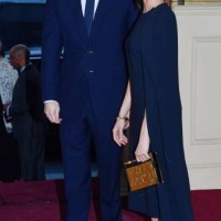 Britain's Prince Harry and his US fiancee Meghan Markle attend The Queen's Birthday Party concert on the occassion of Her Majesty's 92nd birthday at...