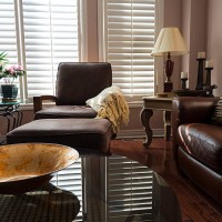 brown leather furniture - home decoration stock pictures, royalty-free photos & images