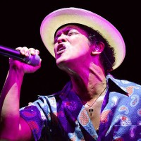 Bruno Mars performs at the UCSF Benioff Children's Hospital Concert For Kids Benefit presented by Salesforce.com during the Dreamforce Gala at City...