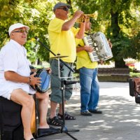bulgarian street musicians - concert stock pictures, royalty-free photos & images