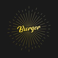 burger. sunburst line rays. for greeting card, poster and web banner. vector illustration, design template. - junk food stock illustrations