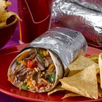 burrito plate - junk food stock pictures, royalty-free photos & images