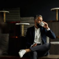 businessman drinking coffee in cafe - coffee stock pictures, royalty-free photos & images