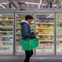 buying convenient food - food stock pictures, royalty-free photos & images