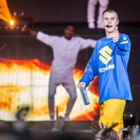 Canadian singer Justin Bieber performs at Idays Festival at Monza Park. Monza, june 18th 2017