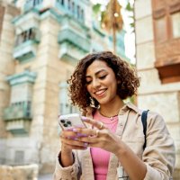 candid portrait of young middle eastern digital native - travel stock pictures, royalty-free photos & images