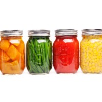 canning food jars of canned vegetables preserved in glass storage - food stock pictures, royalty-free photos & images