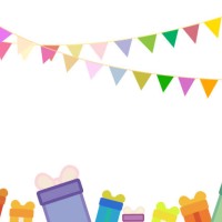 carnival garland with flags - home decoration stock illustrations