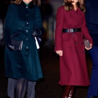 Carole Middleton and Pippa Middleton attend the 'Together at Christmas' Carol Service at Westminster Abbey on December 15, 2022 in London, England....