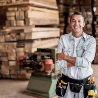 carpenter at his workshop - home decoration stock pictures, royalty-free photos & images