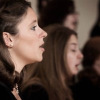 caucasian students singing in choir - concert stock pictures, royalty-free photos & images