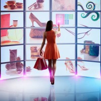 caucasian woman shopping online - fashion stock pictures, royalty-free photos & images