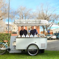 chariot à glace - food photos et images de collection