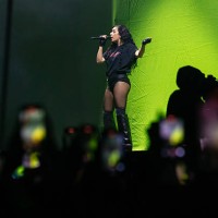 Charli XCX performs, on the third day of Festival Pal Norte 2025 at Parque Fundidora on April 6, 2025 in Monterrey, Mexico.