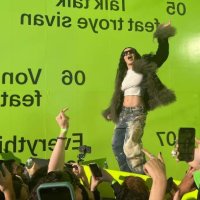 Charli XCX shared her new remix album with a few hundred fans at a special event at Storm King Oct. 10. (Maria M. Silva