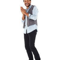 cheerful african man on white - fashion stock pictures, royalty-free photos & images