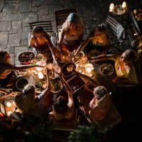 cheers to our first night in italy - food stock pictures, royalty-free photos & images