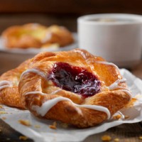 cherry danish - junk food stock pictures, royalty-free photos & images