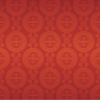 china motif pattern - home decoration stock illustrations