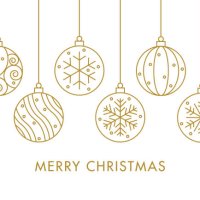 christmas balls - home decoration stock illustrations