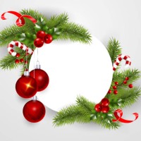 christmas design elements - home decoration stock illustrations