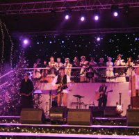 christmas dickens concert - concert stock pictures, royalty-free photos & images