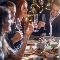 christmas feast - food stock pictures, royalty-free photos & images