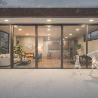 christmas night at home - home decoration stock pictures, royalty-free photos & images