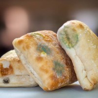 ciabatta bread with mold growth - food stock pictures, royalty-free photos & images