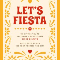 cinco de mayo party. party invitation with floral and decorative elements. - food stock illustrations