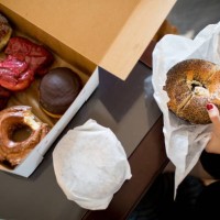 circles for breakfast - junk food stock pictures, royalty-free photos & images