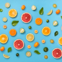 citrus fruits pattern background. - food stock pictures, royalty-free photos & images