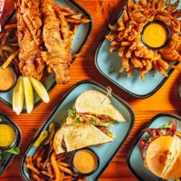 classic american foods for lunch or dinner - junk food stock pictures, royalty-free photos & images